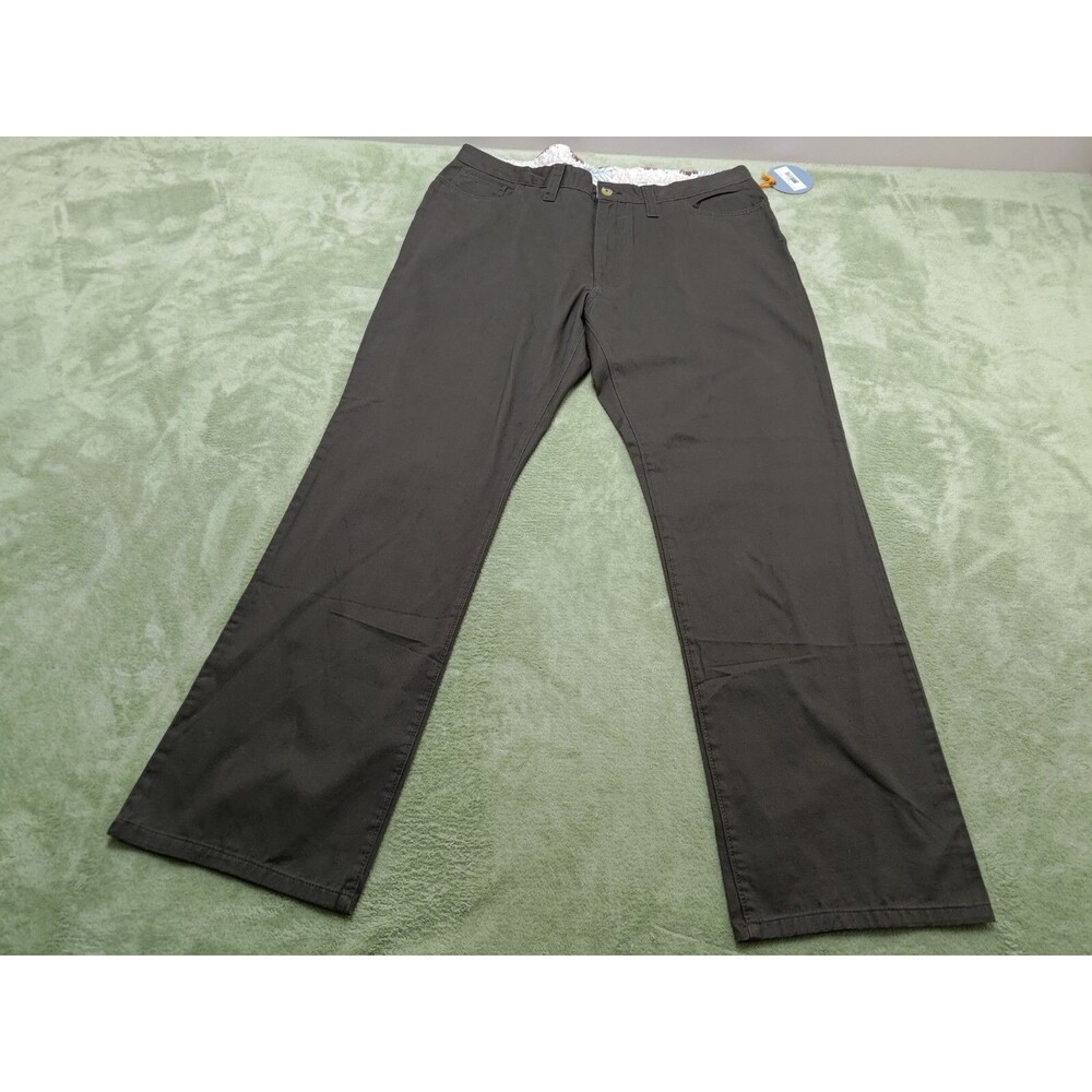 BERLE Vintage Stone Washed Brown Pants Size 40X32 Super Soft Casual